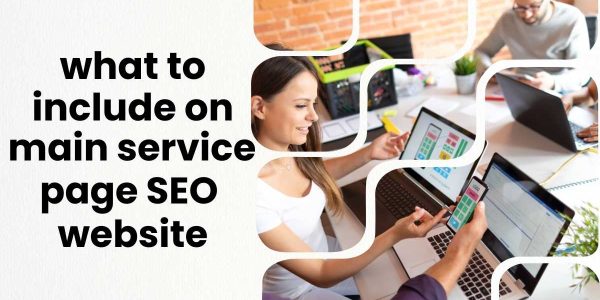 What to Include on Main Service Page SEO Website